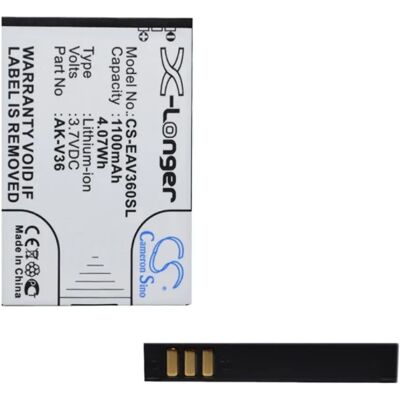 CAMERON SINO Emporia Elegance Plus CAMERON SINO Li-Ion akku 3.7V/1100mAh, Emporia AK-V35 kompatibilis, FEKETE CAMERON SINO Emporia Elegance Plus CAMERON SINO Li-Ion akku 3.7V/1100mAh, Emporia AK-V35 kompatibilis, FEKETE