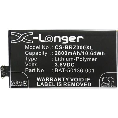 CAMERON SINO Blackberry Leap CAMERON SINO Li-Polymer akku 3.8V/2800mAh. Blackberry Z30 kompatibilis. BAT-50136-001 FEKETE CAMERON SINO Blackberry Leap CAMERON SINO Li-Polymer akku 3.8V/2800mAh. Blackberry Z30 kompatibilis. BAT-50136-001 FEKETE