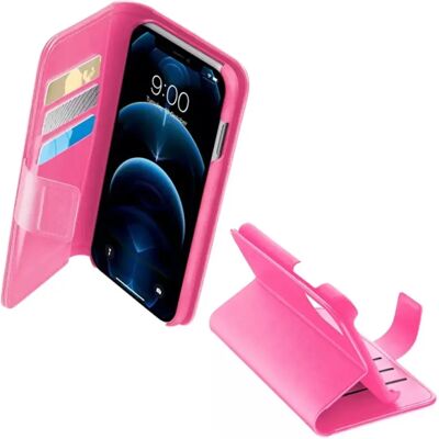 Cellular Line iPhone 12 Pro Max CELLULARLINE BOOK AGENDA tok álló, bőr hatású FLIP, RFID, RÓZSASZÍN Cellular Line iPhone 12 Pro Max CELLULARLINE BOOK AGENDA tok álló, bőr hatású FLIP, RFID, RÓZSASZÍN