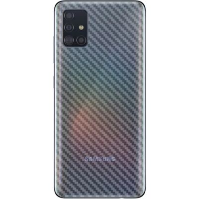 IMAK Samsung A51 IMAK hátlapvédő fólia karbon minta ÁTLÁTSZÓ IMAK Samsung A51 IMAK hátlapvédő fólia karbon minta ÁTLÁTSZÓ