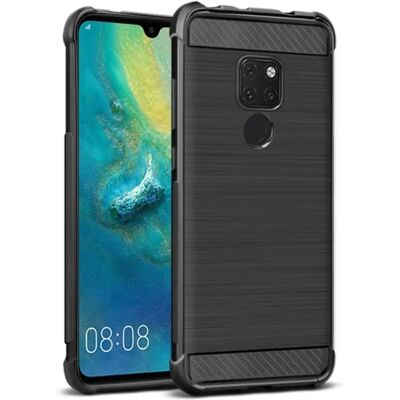 IMAK Huawei Mate 20 IMAK VEGA szilikon telefonvédő ütésállóság, karbon minta, FEKETE IMAK Huawei Mate 20 IMAK VEGA szilikon telefonvédő ütésállóság, karbon minta, FEKETE