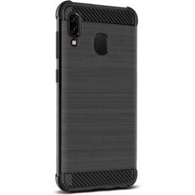IMAK Samsung A20 IMAK VEGA szilikon telefonvédő ütésállóság, karbon minta, FEKETE IMAK Samsung A20 IMAK VEGA szilikon telefonvédő ütésállóság, karbon minta, FEKETE