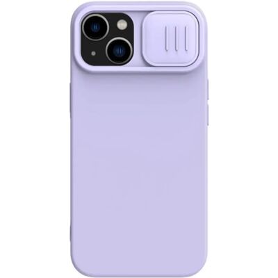 NILLKIN iPhone 14 Plus NILLKIN CAMSHIELD SILKY MAGNETIC szilikon telefonvédő plüss belső, MagSafe, LILA NILLKIN iPhone 14 Plus NILLKIN CAMSHIELD SILKY MAGNETIC szilikon telefonvédő plüss belső, MagSafe, LILA