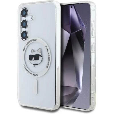 KARL LAGERFELD IML Choupette Head MagSafe tok Samsung Galaxy S25 átlátszó KARL LAGERFELD IML Choupette Head MagSafe tok Samsung Galaxy S25 átlátszó