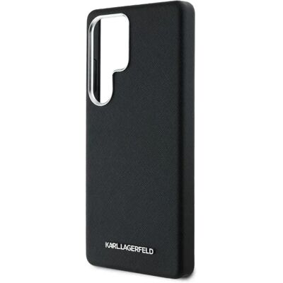KARL LAGERFELD PU Saffiano Metal Logo and Frame Magsafe tok Samsung Galaxy S25 Ultra fekete KARL LAGERFELD PU Saffiano Metal Logo and Frame Magsafe tok Samsung Galaxy S25 Ultra fekete