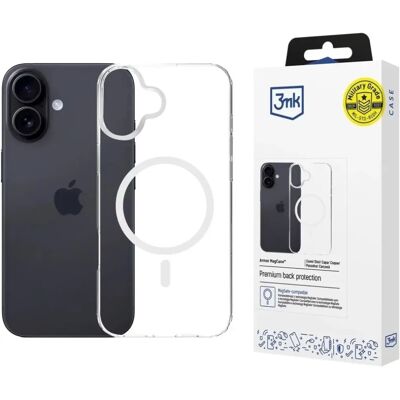 3MK Armor MagCase tok Apple iPhone 16 Plus átlátszó 3MK Armor MagCase tok Apple iPhone 16 Plus átlátszó