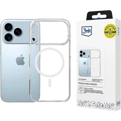 3MK Armor MagCase tok Apple iPhone 17 Pro átlátszó 3MK Armor MagCase tok Apple iPhone 17 Pro átlátszó