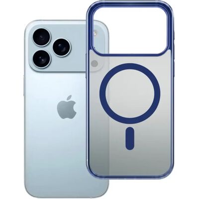 3MK Frosty MagCase tok Apple iPhone 17 Pro Max füstös-kék 3MK Frosty MagCase tok Apple iPhone 17 Pro Max füstös-kék