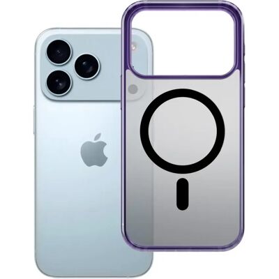 3MK Frosty MagCase tok Apple iPhone 17 Pro Max füstös-lila 3MK Frosty MagCase tok Apple iPhone 17 Pro Max füstös-lila