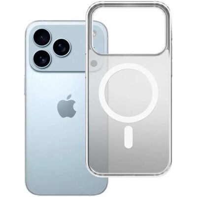 3MK Frosty MagCase tok Apple iPhone 17 Pro Max füstös-fehér 3MK Frosty MagCase tok Apple iPhone 17 Pro Max füstös-fehér