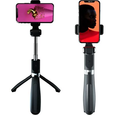 XO SS08 Vezeték nélküli Selfie tripod bot 68cm Fekete XO SS08 Vezeték nélküli Selfie tripod bot 68cm Fekete
