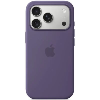 Apple MagSafe rögzítésű szilikon tok iPhone 17 Pro ködös lila Apple MagSafe rögzítésű szilikon tok iPhone 17 Pro ködös lila