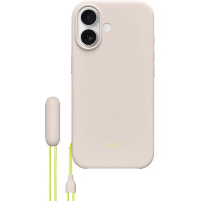 Apple Beats MagSafe rögzítésű kameravezérlő kompatibilis tok támasszal iPhone 17 mészkőszürke Apple Beats MagSafe rögzítésű kameravezérlő kompatibilis tok támasszal iPhone 17 mészkőszürke