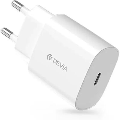 DEVIA Rocket Series 45W PD hálózati gyorstöltő adapter Type-C fehér DEVIA Rocket Series 45W PD hálózati gyorstöltő adapter Type-C fehér