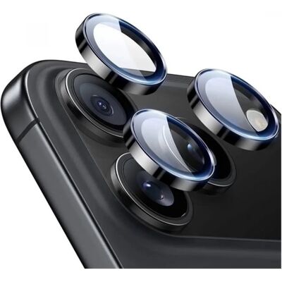 ESR iPhone 17 Pro Max / iPhone 18 Pro Max ESR kameravédő üveg 9H + segédkeret FEKETE ESR iPhone 17 Pro Max / iPhone 18 Pro Max ESR kameravédő üveg 9H + segédkeret FEKETE
