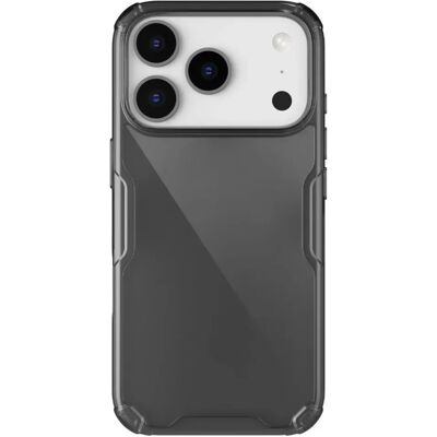 NILLKIN Nature Pro hátlap Apple iPhone 17 Pro / iPhone 18 Pro átlátszó-fekete NILLKIN Nature Pro hátlap Apple iPhone 17 Pro / iPhone 18 Pro átlátszó-fekete