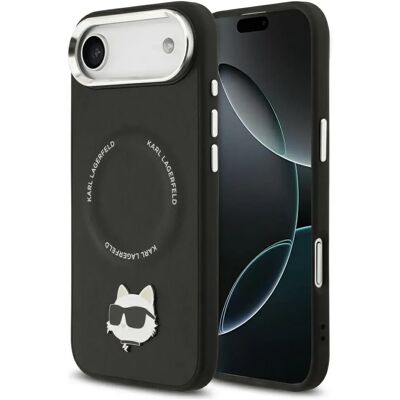 KARL LAGERFELD Choupette Pin MagSafe tok Apple iPhone Air fekete KARL LAGERFELD Choupette Pin MagSafe tok Apple iPhone Air fekete