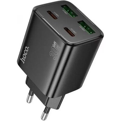 HOCO N56 Wall Charger 30W + Lightning kábel fekete HOCO N56 Wall Charger 30W + Lightning kábel fekete