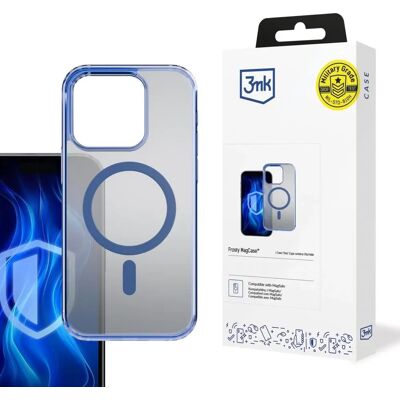 3MK Frosty MagCase tok Apple iPhone 13 Pro füstös-kék 3MK Frosty MagCase tok Apple iPhone 13 Pro füstös-kék