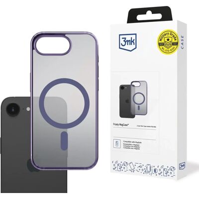 3MK Frosty MagCase tok Apple iPhone 16e füstös-lila 3MK Frosty MagCase tok Apple iPhone 16e füstös-lila
