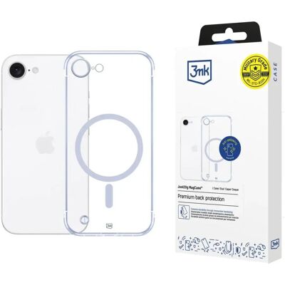 3MK Just20g MagCase MagSafe tok iPhone 16e átlátszó 3MK Just20g MagCase MagSafe tok iPhone 16e átlátszó