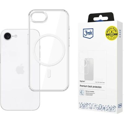 3MK MagCase MagSafe tok iPhone 16e átlátszó 3MK MagCase MagSafe tok iPhone 16e átlátszó
