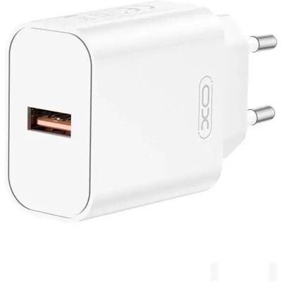 XO CE33 Hálózati Töltő QC 18W + Lightning kábel fehér XO CE33 Hálózati Töltő QC 18W + Lightning kábel fehér