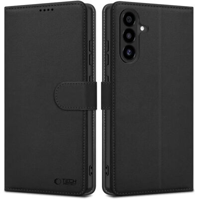 TECH-PROTECT Wallet oldalra nyitható tok kártyatartóval Xiaomi Redmi 15 4G / 15 5G fekete TECH-PROTECT Wallet oldalra nyitható tok kártyatartóval Xiaomi Redmi 15 4G / 15 5G fekete