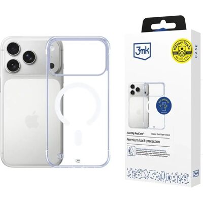 3MK Just20g MagCase MagSafe tok iPhone 17 Pro Max átlátszó 3MK Just20g MagCase MagSafe tok iPhone 17 Pro Max átlátszó