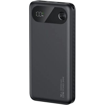 USAMS PB80 Power Bank 2xUSB 1xUSB-C 10000mAh 20W fekete USAMS PB80 Power Bank 2xUSB 1xUSB-C 10000mAh 20W fekete