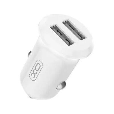 XO CC67 Autós töltő 2xUSB 12W fehér XO CC67 Autós töltő 2xUSB 12W fehér