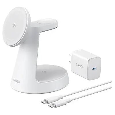 Anker MagGo Fejhallgató, Okostelefon, Okosóra Fehér USB vezeték nélküli töltés - Wireless Charging Station Anker MagGo Fejhallgató, Okostelefon, Okosóra Fehér USB vezeték nélküli töltés - Wireless Charging Station