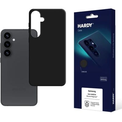 3MK Hardy Silicone MagCase tok Samsung Galaxy S25+ fekete 3MK Hardy Silicone MagCase tok Samsung Galaxy S25+ fekete
