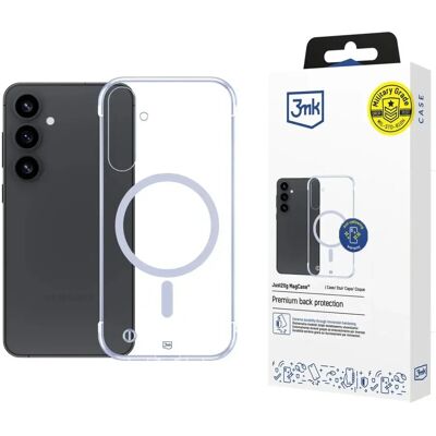 3MK Just20g MagCase MagSafe tok Samsung Galaxy S25+ átlátszó 3MK Just20g MagCase MagSafe tok Samsung Galaxy S25+ átlátszó