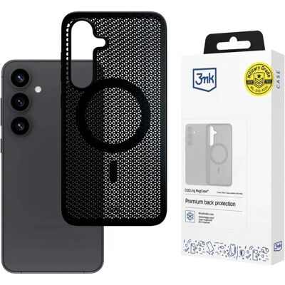 3MK COOLing MagCase légáteresztő tok Samsung Galaxy S25+ fekete 3MK COOLing MagCase légáteresztő tok Samsung Galaxy S25+ fekete