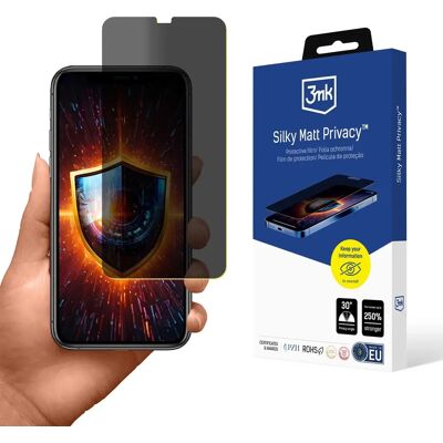 3MK Silky Matt Privacy védőfólia Apple iPhone 11 Pro Max 5903108630740 3MK Silky Matt Privacy védőfólia Apple iPhone 11 Pro Max 5903108630740