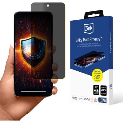 3MK Silky Matt Privacy védőfólia Motorola Moto G34 5G-hez 5903108571609 3MK Silky Matt Privacy védőfólia Motorola Moto G34 5G-hez 5903108571609