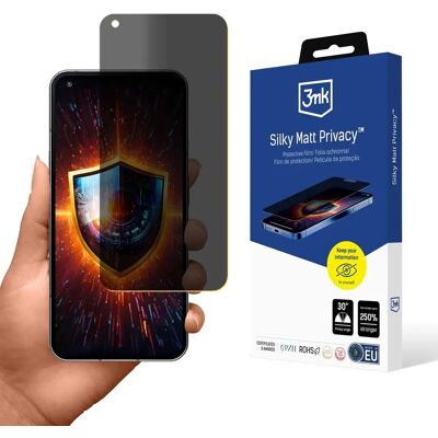 3MK Silky Matt Privacy védőfólia Nothing Phone 1 készülékhez 5903108631419 3MK Silky Matt Privacy védőfólia Nothing Phone 1 készülékhez 5903108631419