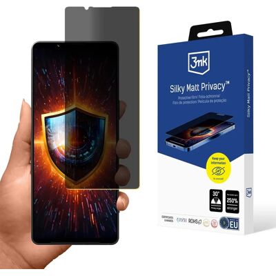 3MK Silky Matt Privacy védőfólia Sony Xperia 1 V-hez 5903108630214 3MK Silky Matt Privacy védőfólia Sony Xperia 1 V-hez 5903108630214