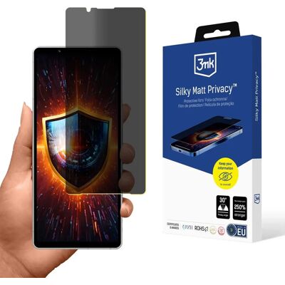 3MK Silky Matt Privacy védőfólia Sony Xperia 5 V-hez 5903108631365 3MK Silky Matt Privacy védőfólia Sony Xperia 5 V-hez 5903108631365