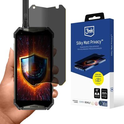 3MK Silky Matt Privacy védőfólia Ulefone Armor 20WT-hez 5903108627979 3MK Silky Matt Privacy védőfólia Ulefone Armor 20WT-hez 5903108627979