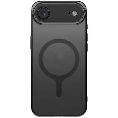 UNIQ Airsuit Magclick Apple iPhone Air (2025) MagSafe szilikon tok, fekete UNIQ Airsuit Magclick Apple iPhone Air (2025) MagSafe szilikon tok, fekete