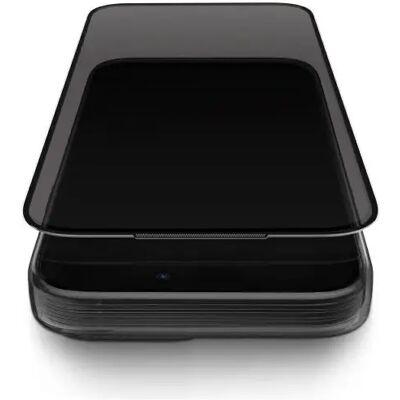 UNIQ Optix Privacy Apple iPhone Air (2025) edzett üveg kijelzővédő fólia felhelyező kerettel adatvédelem UNIQ Optix Privacy Apple iPhone Air (2025) edzett üveg kijelzővédő fólia felhelyező kerettel adatvédelem