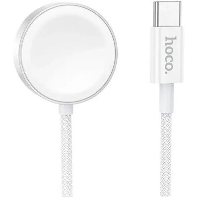 HOCO Asztali töltő Type-C wireless gyorstöltő 120cm fehér CW59 HOCO Asztali töltő Type-C wireless gyorstöltő 120cm fehér CW59