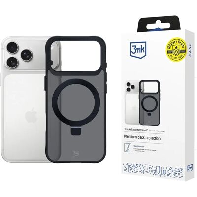 3MK Smoke Case Mag&Stand védőtok Apple iPhone 17 Pro Max 3MK Smoke Case Mag&Stand védőtok Apple iPhone 17 Pro Max