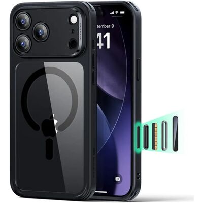 ESR Classic Hybrid MagSafe szilikon tok iPhone 17 Pro Max / iPhone 18 Pro Max fekete ESR Classic Hybrid MagSafe szilikon tok iPhone 17 Pro Max / iPhone 18 Pro Max fekete