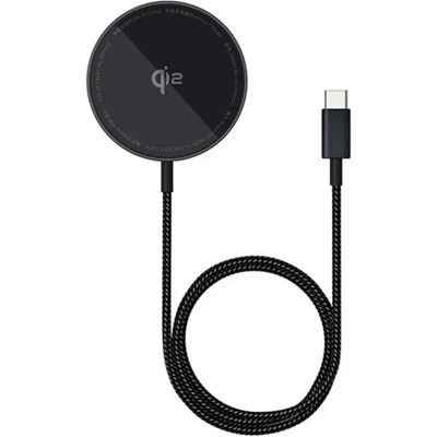 BASEUS SIMPLE MINI4 asztali töltő 15W Qi2 wireless mágneses fekete P10278200111-00 BASEUS SIMPLE MINI4 asztali töltő 15W Qi2 wireless mágneses fekete P10278200111-00