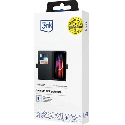 3MK Wallet Case védőtok Xiaomi Redmi Note 15 Pro 4G fekete 3MK Wallet Case védőtok Xiaomi Redmi Note 15 Pro 4G fekete