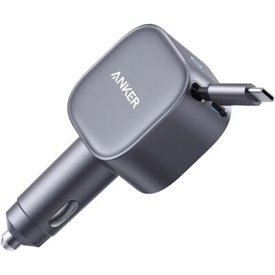 ANKER A2738HA2 Nano autós töltő 75W USB-C beépített kábellel ANKER A2738HA2 Nano autós töltő 75W USB-C beépített kábellel