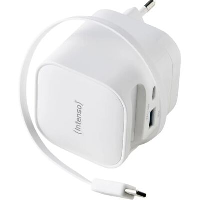 INTENSO W65ACIC GaN Power Adapter 65W fehér 7806522 INTENSO W65ACIC GaN Power Adapter 65W fehér 7806522